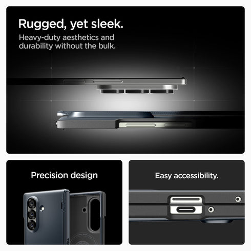 Spigen Galaxy Z Fold 7 Case – Slim Armor Pro (MagFit)